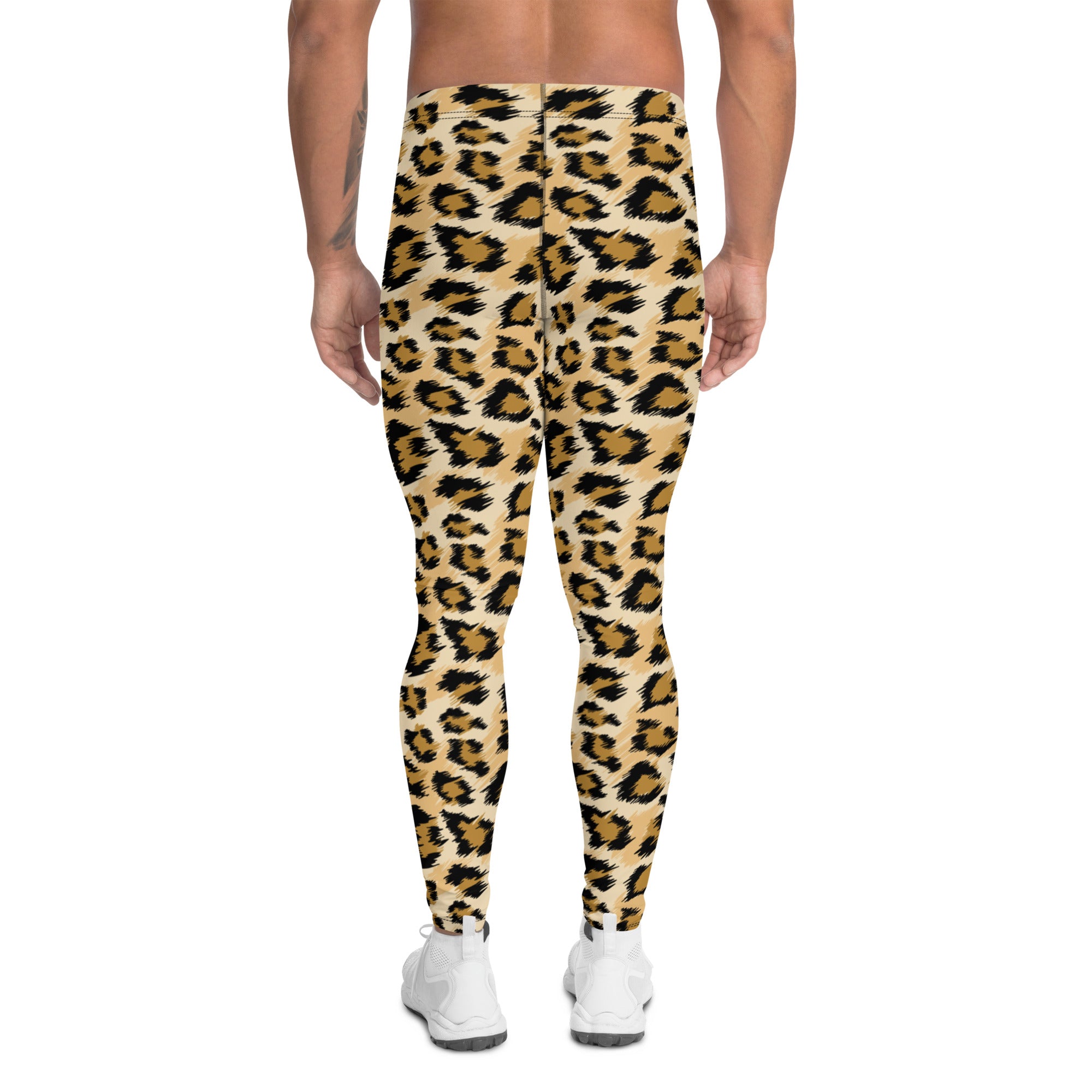Leopart Print Leggings for Men